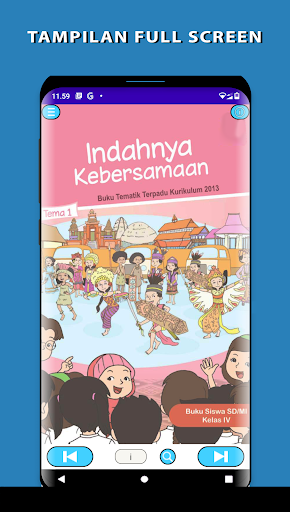 Android application Kelas 4 Tema 1 screenshort