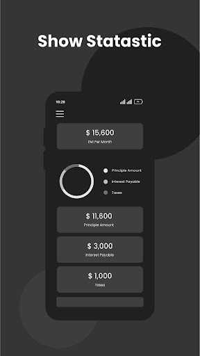 Android application Bike Loan EMI Calculator screenshort