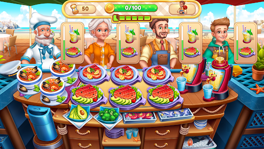 Captura de Pantalla 23 Juegos de restaurante cooking android