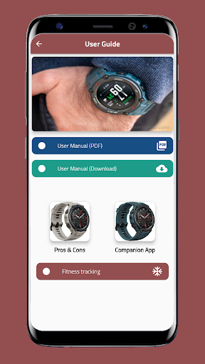 Amazfit T-Rex Pro Guide Screen 3
