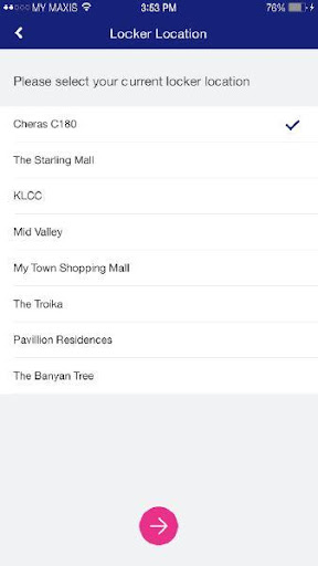 Parcel365 Driver Screen 2
