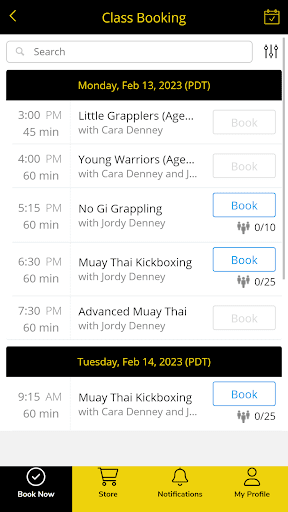 CJ Martial Arts and Fitness Screen 2