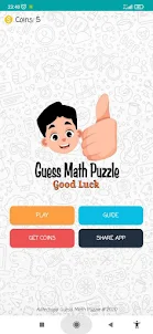Guess Math Puzzle Pro Player