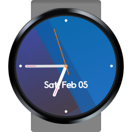 Colors Analog Watch Face Screen 3