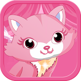 Pink Kitten DressUp icon