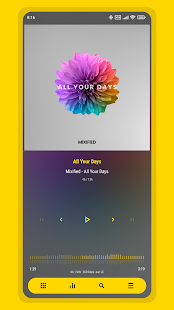 Aurora - Poweramp Skin Screenshot