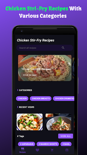 Chicken Stir Fry Recipes Screen 2