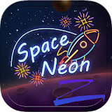 Space Neon Theme-ZERO Launcher icon
