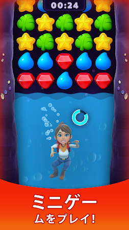 Game screenshot Treasure Party: 冒険パズル mod apk
