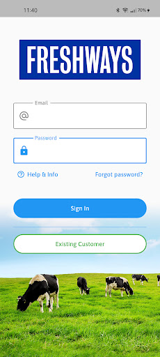 Android application Freshways screenshort