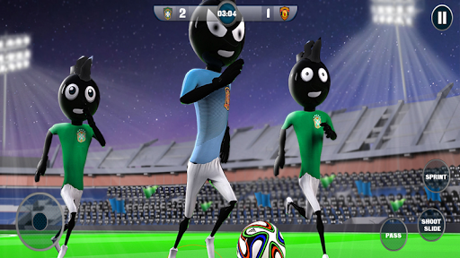 Ragdoll Football Soccer Stickman  screenshots 1
