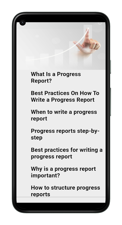 How to Write a Progress Report - 1.0.0 - (Android)