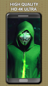 Anonymous Hacker 4K Wallpaper