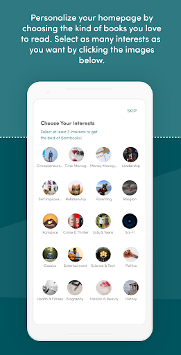 Android application Bambooks screenshort