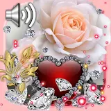 Diamonds Valentines Day Live Wallpaper icon