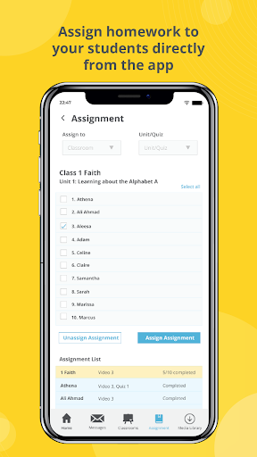 Android application Nurture Craft Teacher screenshort