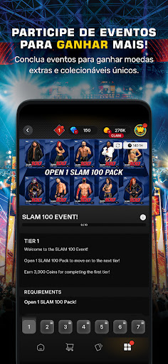 WWE SLAM por Topps® Captura de Tela do Aplicativo Android 5