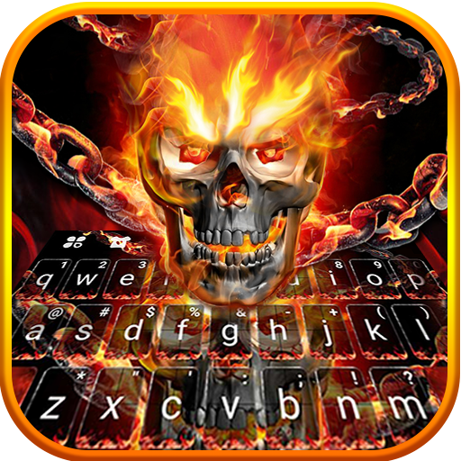 Fire Skull Theme  Icon