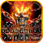 Cover Image of Download Fire Skull Theme 7.3.0_0420 APK