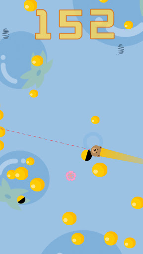 Cute Bear Fly - Gravity Game Screen 2