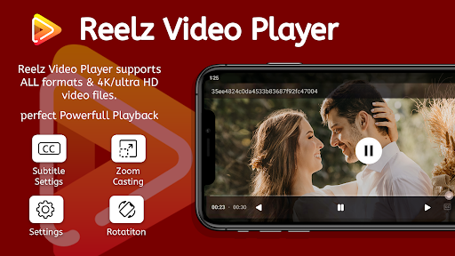 Android application Reelz Video Player screenshort
