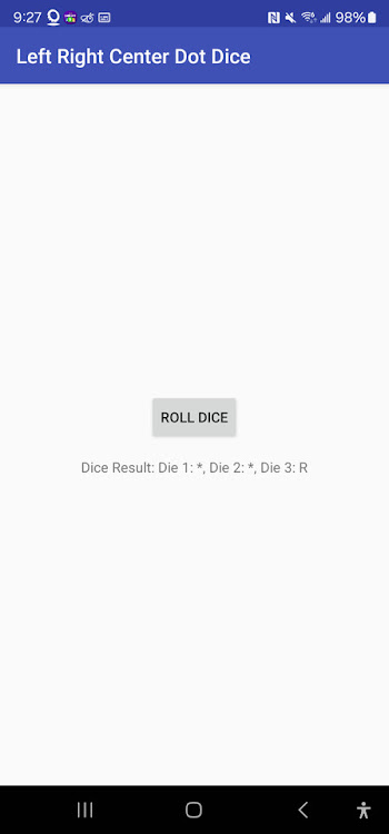 Left Right Center Dot Dice - 1.1 - (Android)