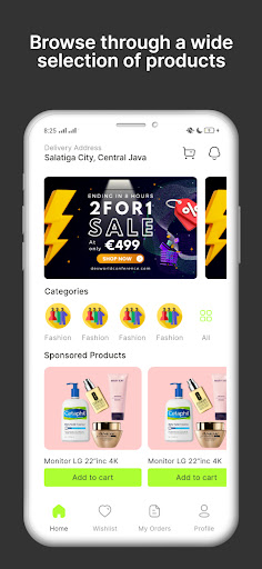 Android application Faida Bazar screenshort
