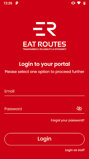 Eat Routes Mobile Screen 3