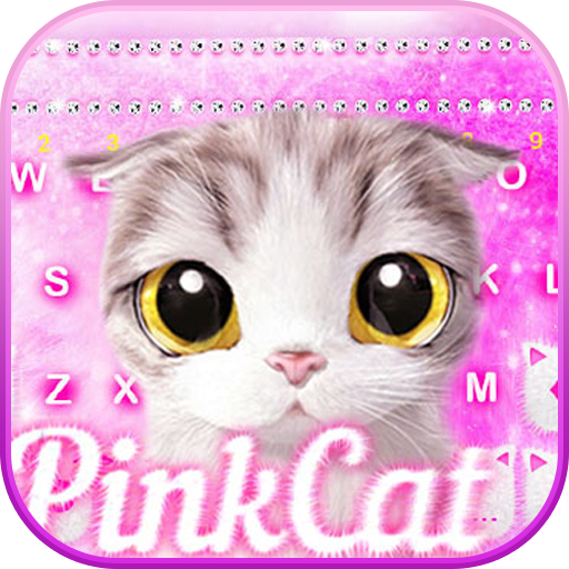 Pink Cat Keyboard Theme 1.0 Icon