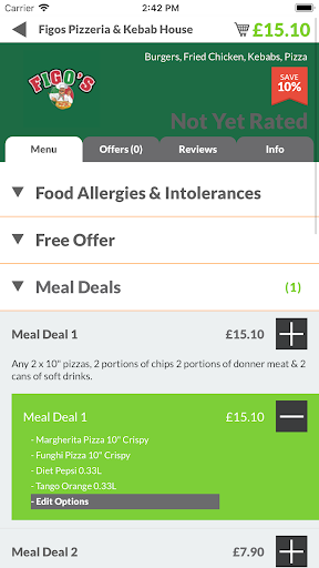 Figos Pizzeria & Kebab House Screen 3