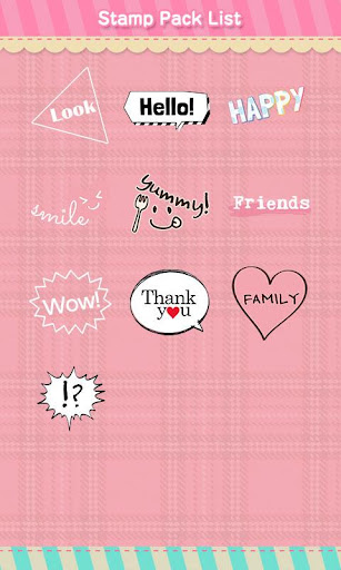 Stamp Pack: Message Screen 3