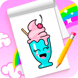 Icon image How to draw cute food
