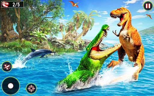 Wild Dino Hunting : Gun Games Screen 2