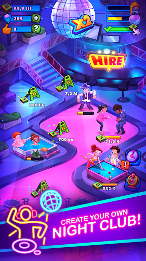 Party Clicker — Idle Nightclub Game screenshot 1