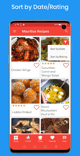 Mauritius Recipes Screen 2