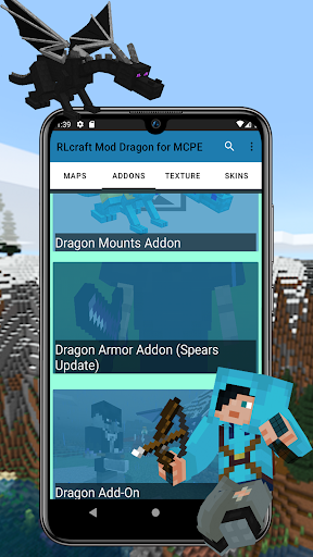 RLcraft Mod Dragon for MCPE