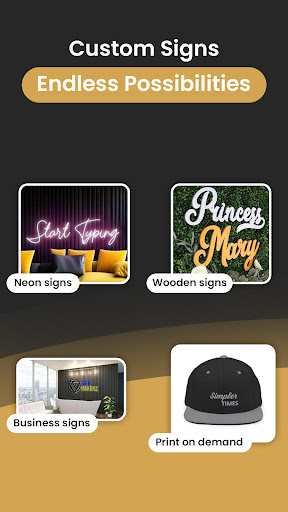 Android application Signize screenshort