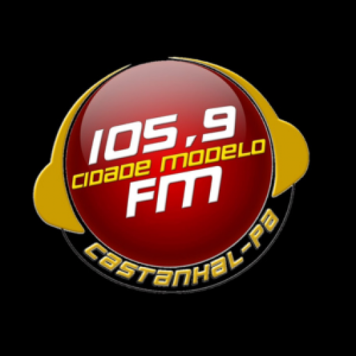 Rádio cidade Modelo fm 105.9 logo