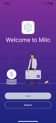 Android application MiloGlobal Wallet screenshort