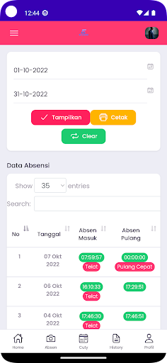 SI GADIS KEMENAG KOTA GTLO Screen 2