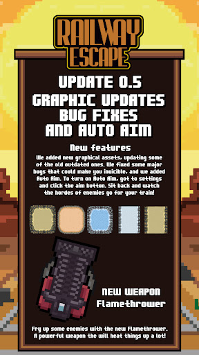 Android application Railway Escape screenshort