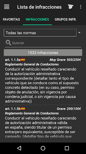 Android application Codificado Policial - Appol screenshort
