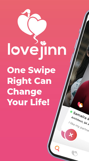Android application LoveJinn screenshort