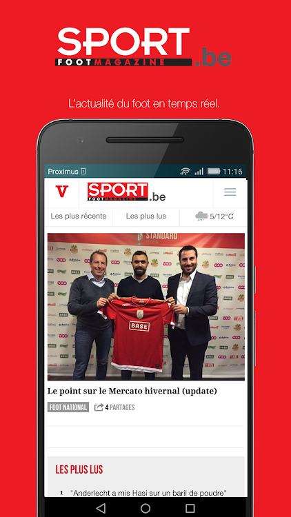 Sportfootmagazine.be - 2.0.7 - (Android)