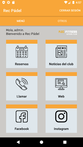 Reservas Rec Pádel Screen 2