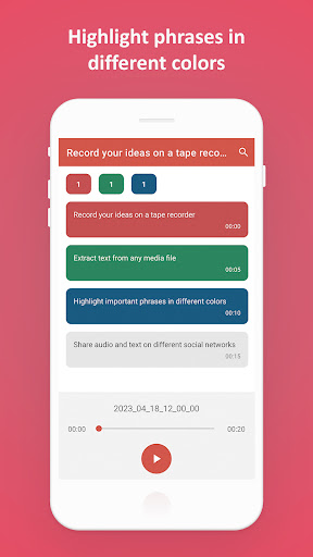 Scribe: private speech to text Screen 3