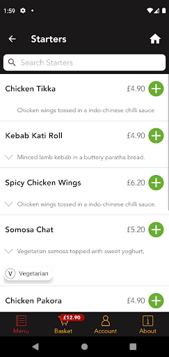 Khaani Indian Kitchen Screen 3
