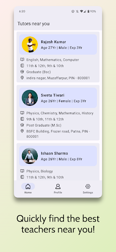 TutorBe: Knowledge On-Demand Screen 2