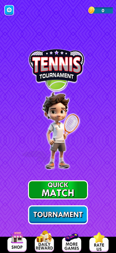 Open Tennis Offline Game 3d Screen 3