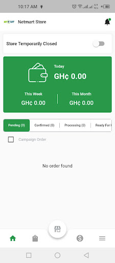 Android application NetMart Partner screenshort
